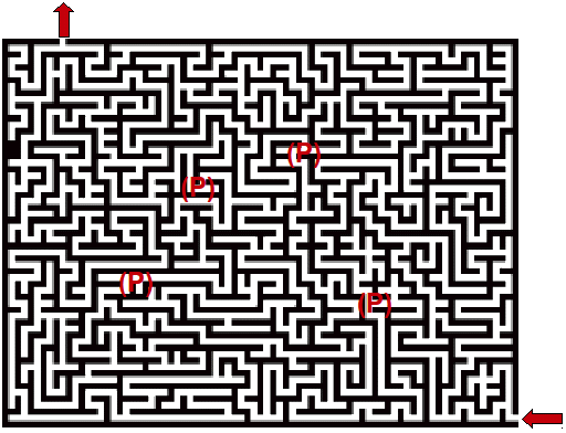 Vermintes Labyrinth